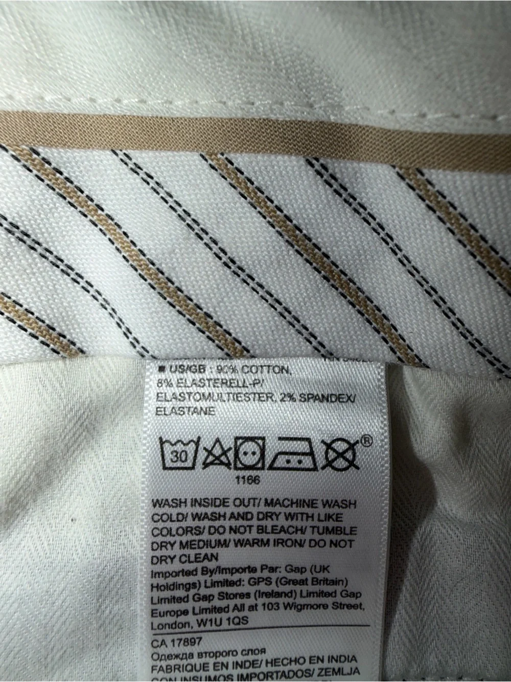 Banana Republic Navy Chino Pants